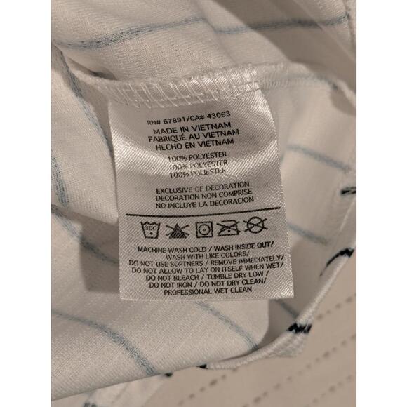 Nike Aaron Judge #99 New York Yankees Pinstripe Jersey Youth Large 14/16 MLB - Picture 6 of 8